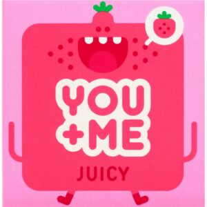 You & Me Juicy Strawberry kondomy 3 ks
